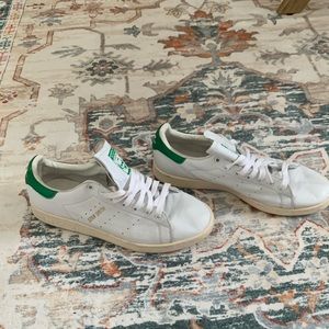 Green and white Stan Smith’s